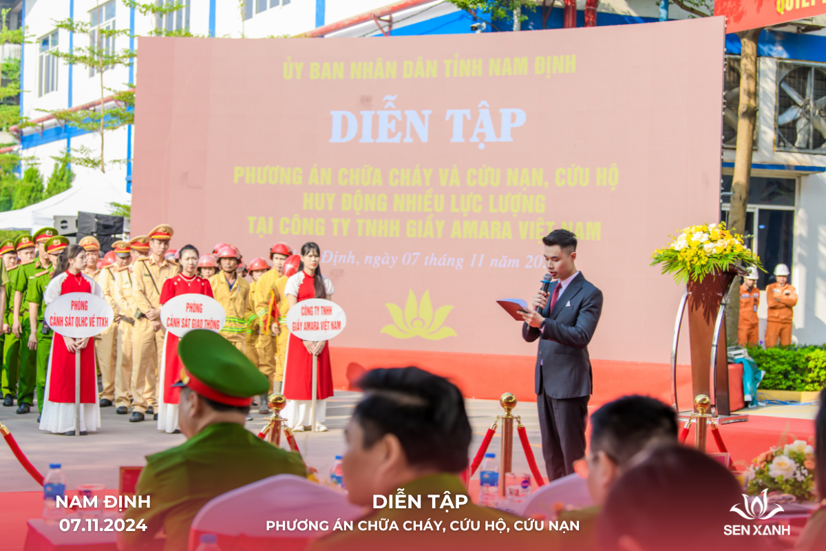Khai mạc chương tr&igrave;nh diễn tập