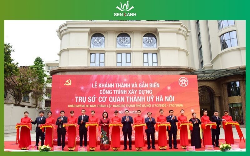 Sen Xanh nổi tiếng l&agrave; c&ocirc;ng ty tổ chức lễ kh&aacute;nh th&agrave;nh tại H&agrave; Nội chuy&ecirc;n nghiệp