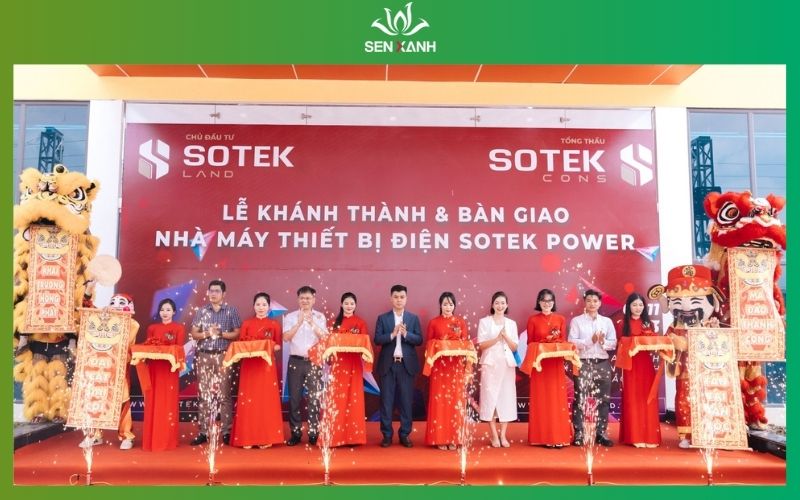 Sen Xanh Event tổ chức lễ kh&aacute;nh th&agrave;nh chuy&ecirc;n nghiệp, tận t&acirc;m