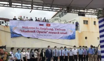 Chương trình sự kiện lễ đón tàu Khoa Học Nga cập cảng Hải Phòng