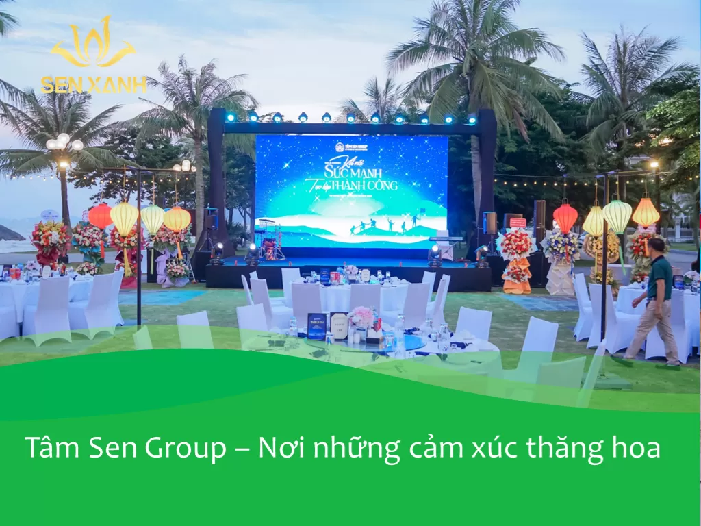 Tổ Chức Team Building & Gala Dinner – Tâm Sen Group – Nơi Nào Có Đoàn Kết – Nơi Đó Có Thành Công