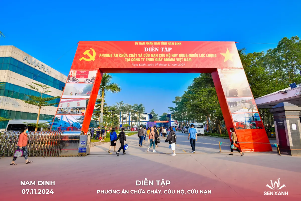 Diễn Tập Chữa Cháy & Cứu Nạn Cứu Hộ Tỉnh Nam Định