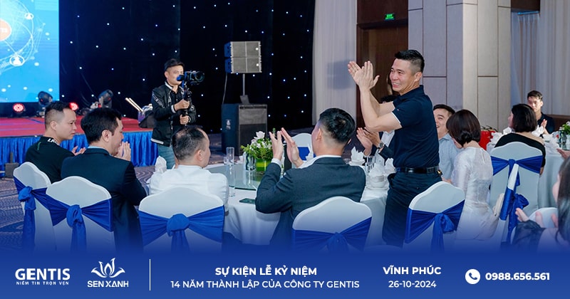 Lễ kỷ niệm được tổ chức chuy&ecirc;n nghiệp 