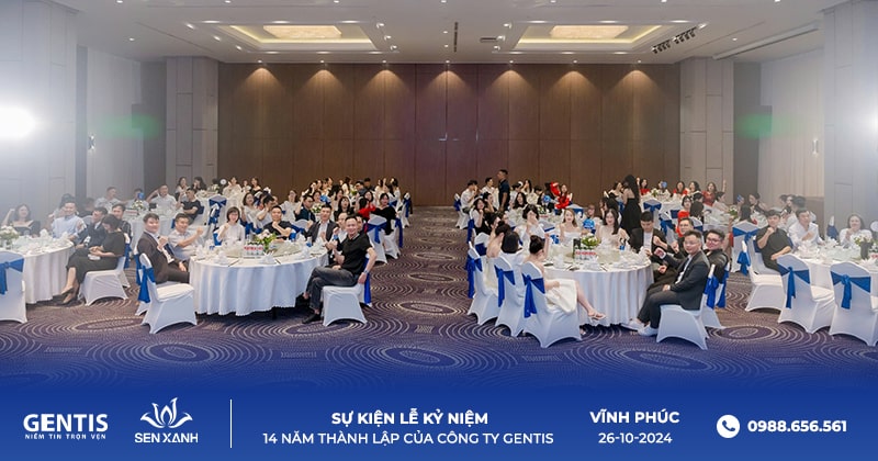Lễ kỷ niệm tổ chức tại kh&aacute;ch sạn