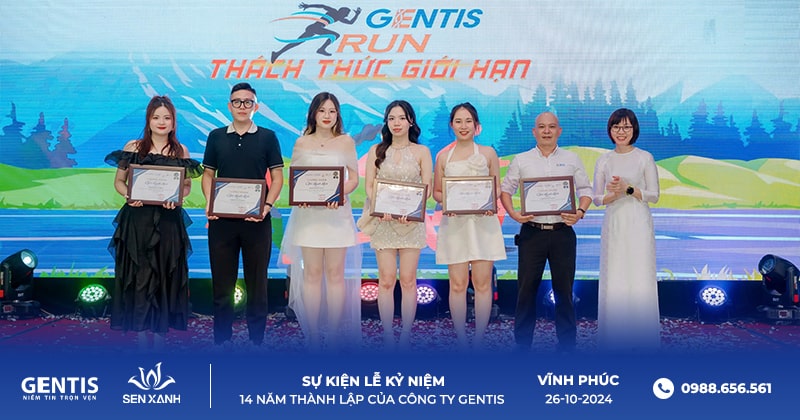 c&ocirc;ng ty trao giải thưởng