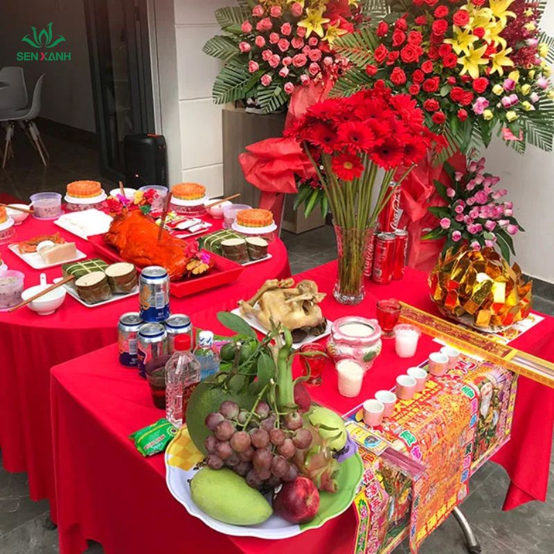 m&acirc;m c&uacute;ng ngo&agrave;i trời